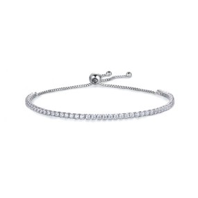925 Sterling Silver Tennis Bracelet Supplier - Classic Romance Wedding Engagement Moissanite