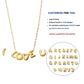 S925 Silver Letters Pendant Manufacturer - English Series Japanese Korean Version DIY