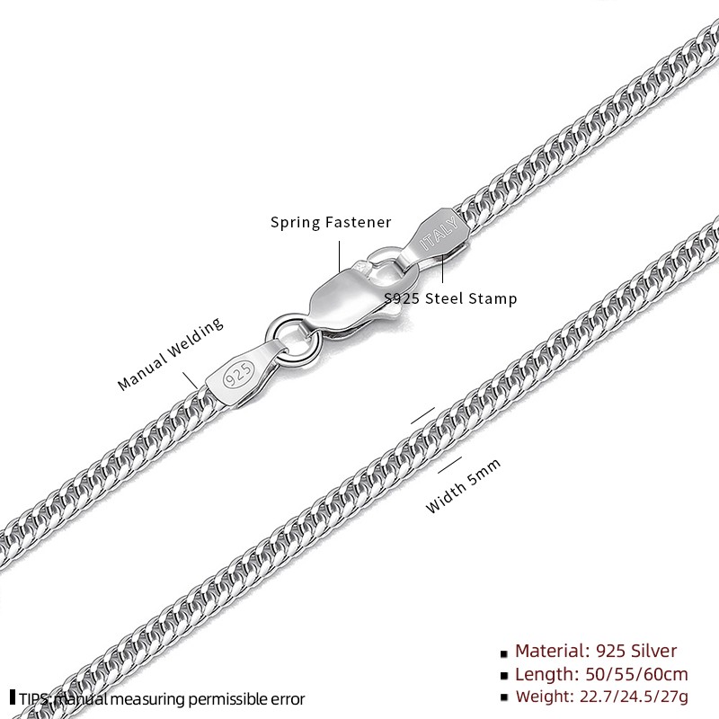 925 Sterling Silver Cuban Chain Factory - Custom Chunky Link Hip Hop Fine Jewelry