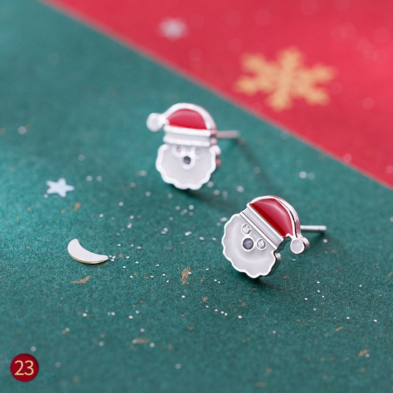 925 Sterling Silver Earrings Supplier - Cute Small Stud Korean Fashion Trendy Jewelry