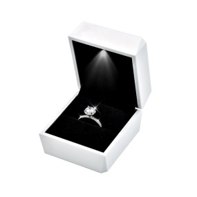 Jewelry Display Box Manufacturer - LED Lighted Earring Ring Necklace Gift Wedding