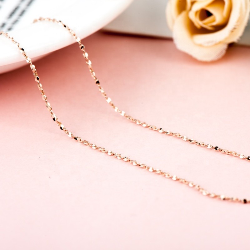 925 Sterling Silver Necklace Manufacturer - White Gold Plated Popcorn Chain Star Stock