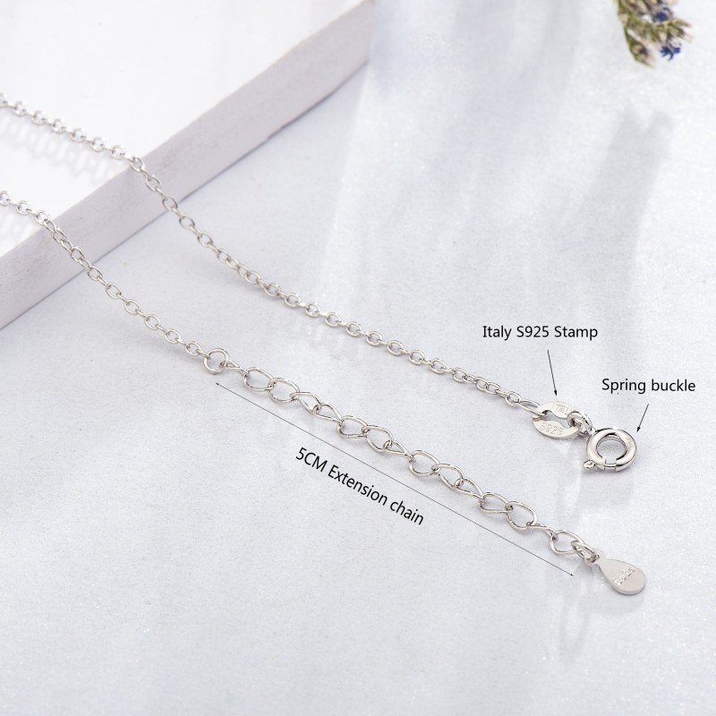 925 Sterling Silver Pendant Necklace Supplier - Custom Cuban Cross Snake Singapore Chain