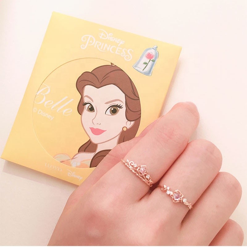 925 Sterling Silver Jewelry Set Manufacturer - Halloween Cartoon Belle Princess Flower