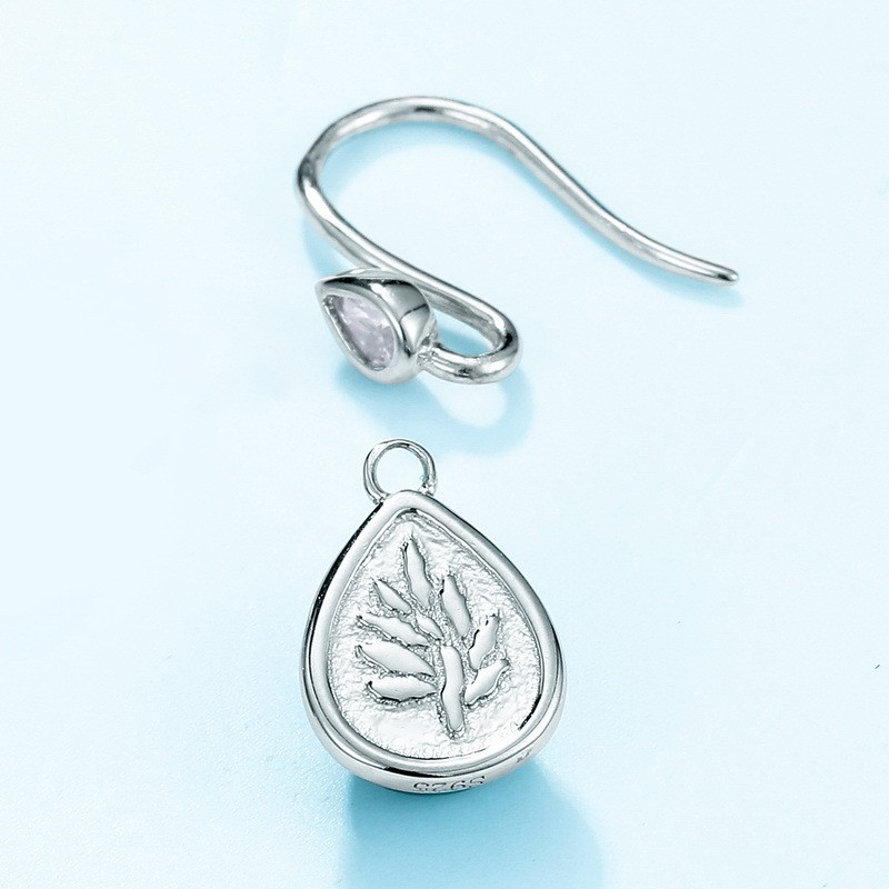 Natural Stone Earrings Manufacturer - Waterdrop Agate Dangle Labradorite Women Wholesale