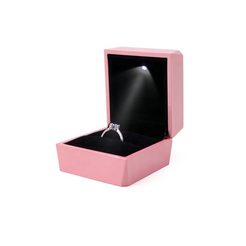 Jewelry Display Box Manufacturer - LED Lighted Earring Ring Necklace Gift Wedding