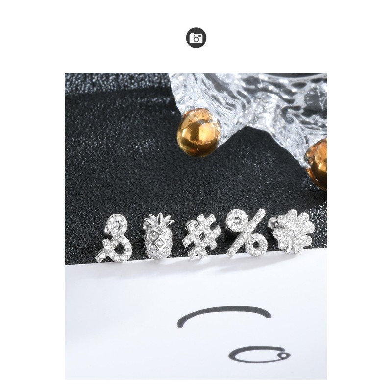 925 Sterling Silver Earrings Factory - Tiny Cartilage Stud Barbell Screw Backs