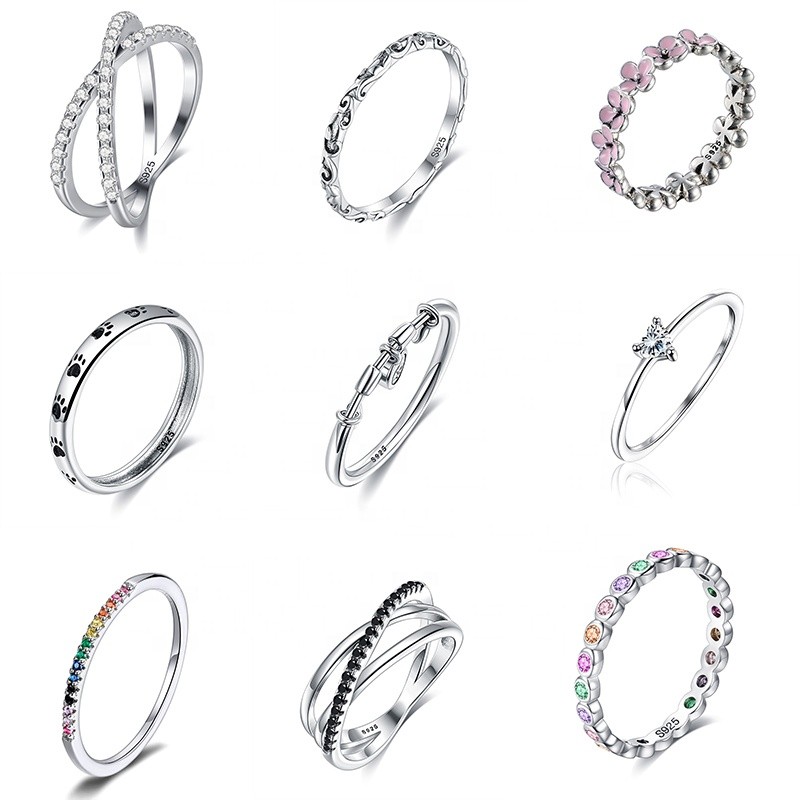 925 Sterling Silver Knuckle Rings Factory - Joint Stackable Midi Finger Bohemian Retro