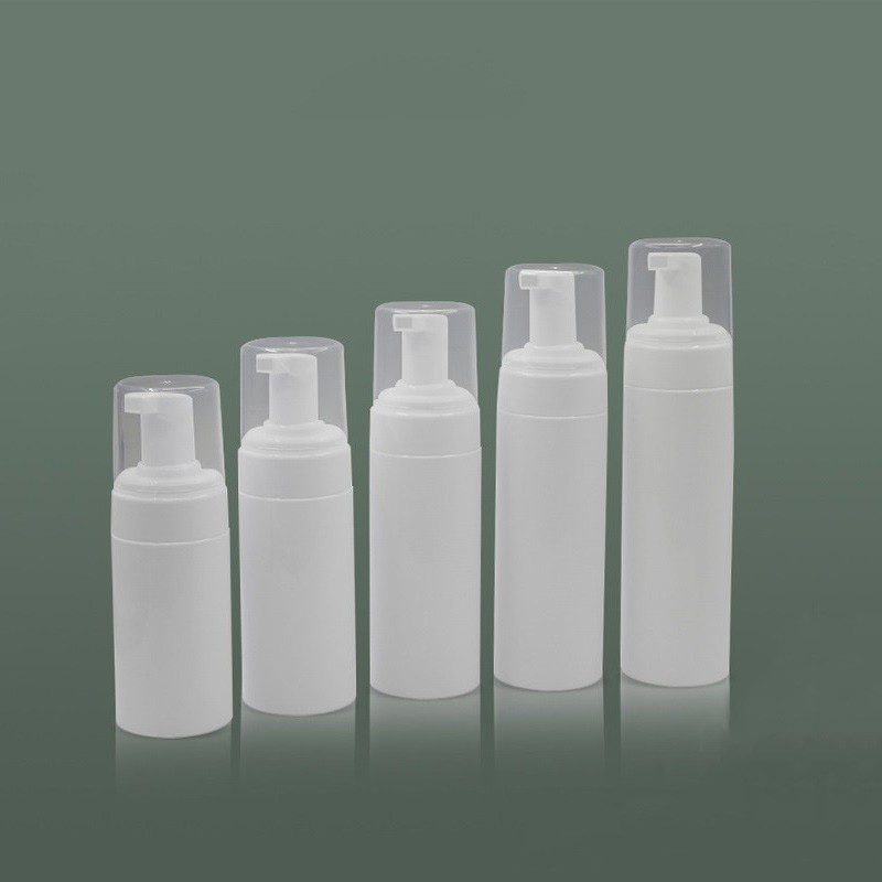 Soap Foam Pump Bottle Supplier - 150ml White Plastic Refillable