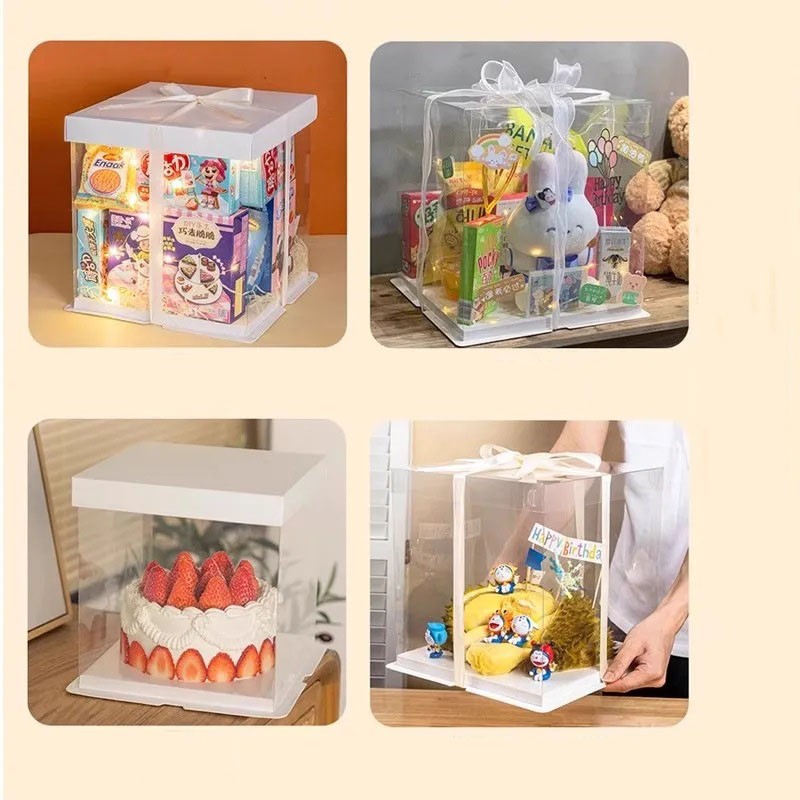 Cake Box Factory - Kraft Paper 6-12inch Baking Snack Container