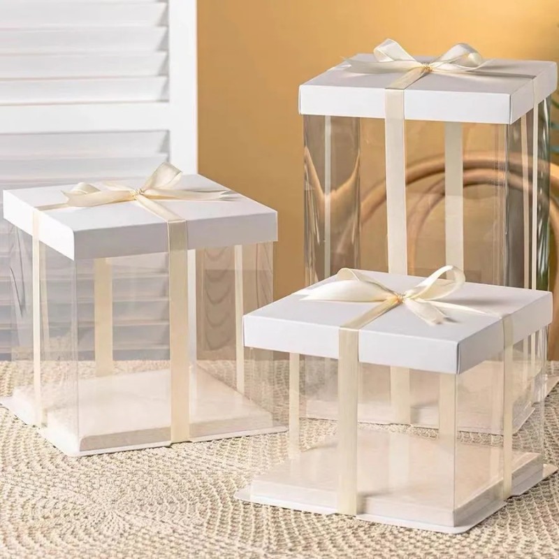 Cake Box Factory - Kraft Paper 6-12inch Baking Snack Container