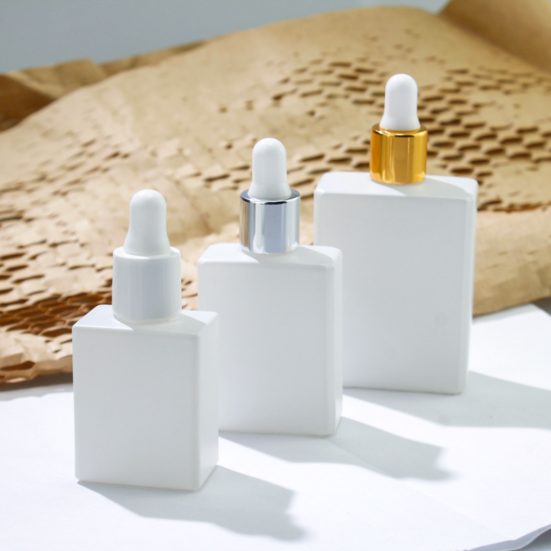 Glass Dropper Manufacturer - 3-15ml Matte Black Square Sample