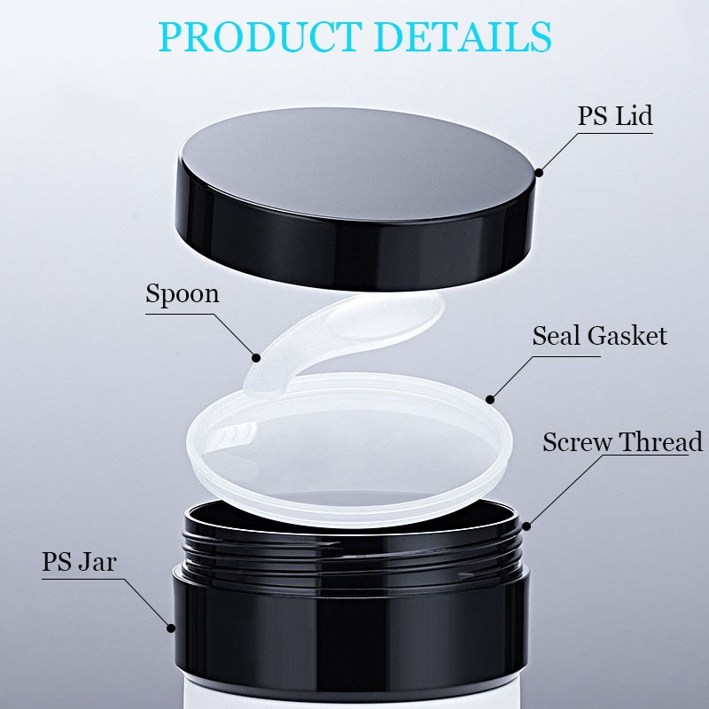 Cosmetic Jar Factory - 3oz Travel Size Small Cream Container