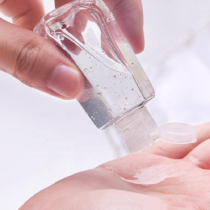 Cosmetic Bottle Factory - 30ml Square PET Flip Top Design