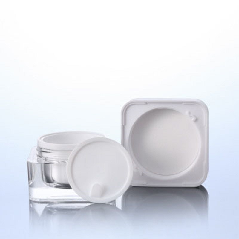 Acrylic Bottle Set Factory - Double-Layer Cream Lotion Packaging