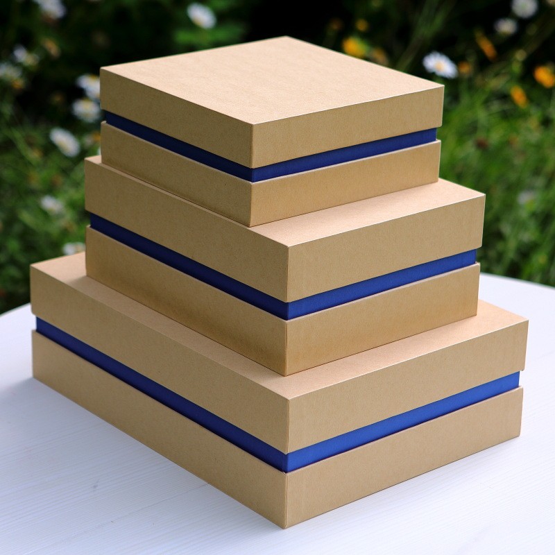 Packaging Box Factory - Hardcover Kraft Hot Stamping Printing