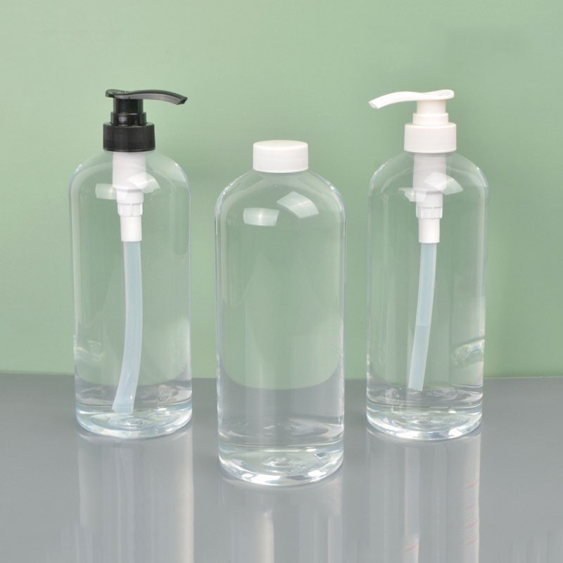 Plastic Bottle Manufacturer - 1000ml PET Clear Lotion Container