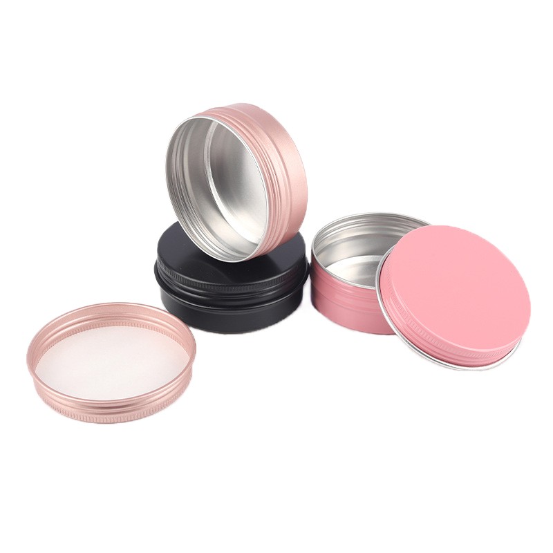 Aluminum Tin Container Supplier - 60ml Refillable Cosmetic Jar