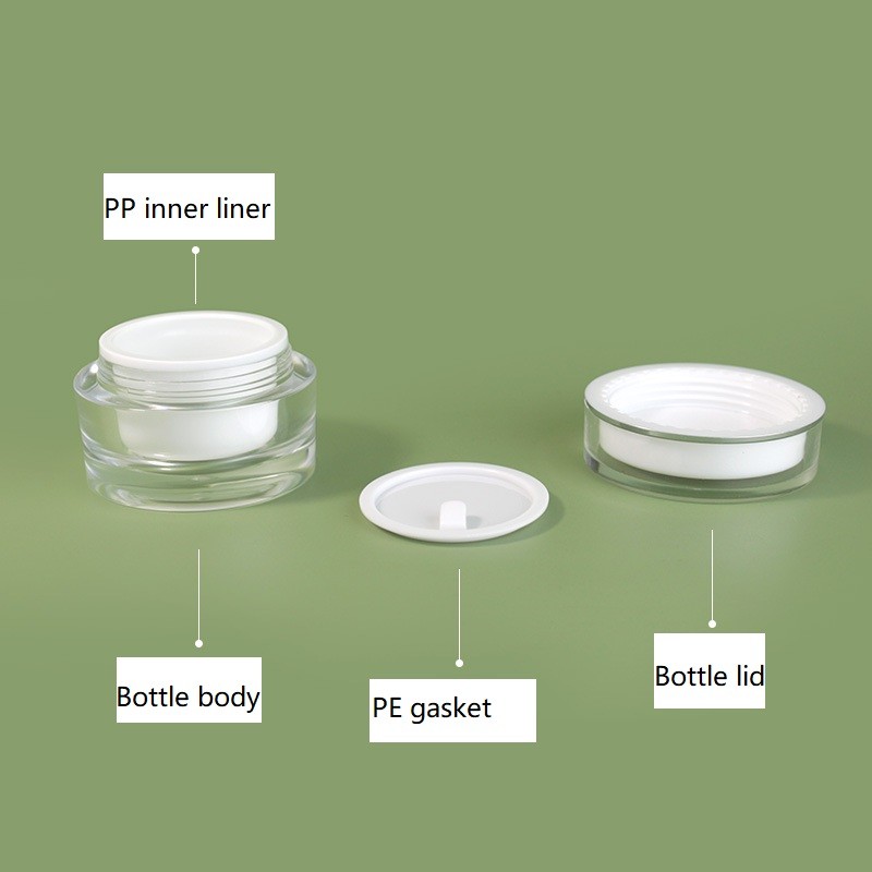 Acrylic Cosmetic Package Supplier - PS High-End 20-50g Cream Set