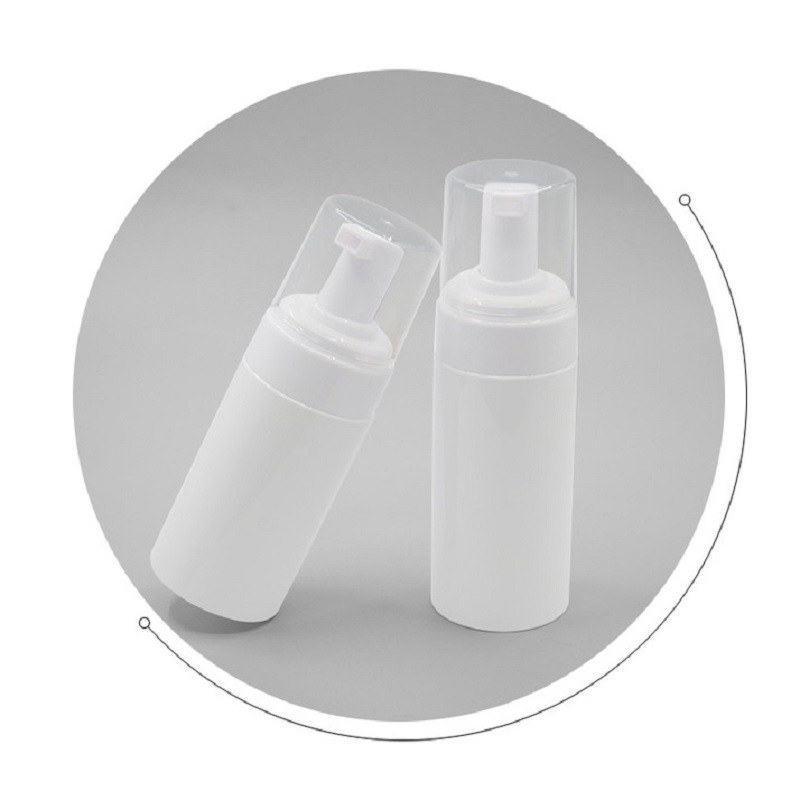 Soap Foam Pump Bottle Supplier - 150ml White Plastic Refillable