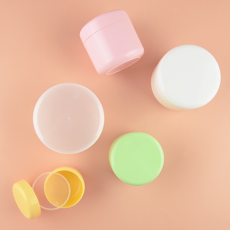 Plastic Cream Box Factory - PP Round 250ml White Cap Design