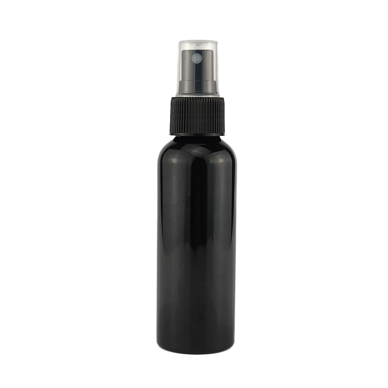Lotion Bottle Factory - 100ml Black Plastic Pump Sprayer