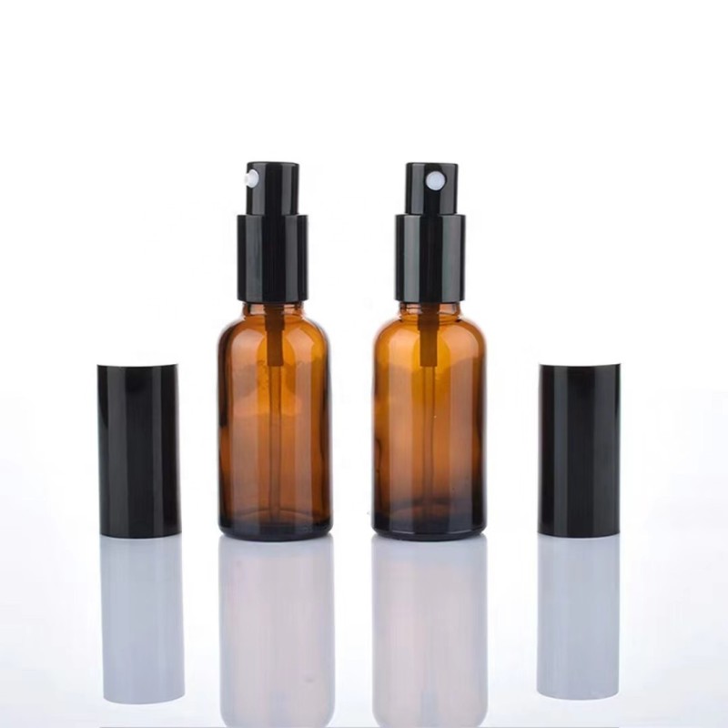 Spray Bottle Manufacturer - Amber Glass Fine Mist Atomizer