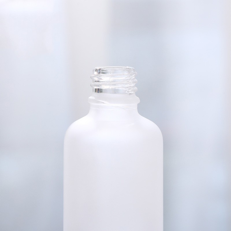 Dropper Bottle Factory - Rose Gold Cap Frosted Glass 5-100ml