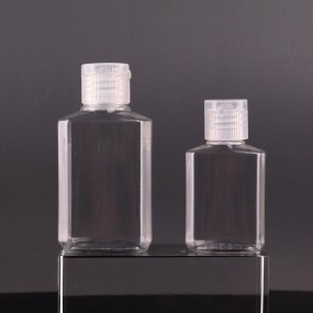 Plastic Bottle Factory - 30ml Clear HDPE Flip Cap Container