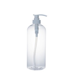 Plastic Bottle Manufacturer - 1000ml PET Clear Lotion Container