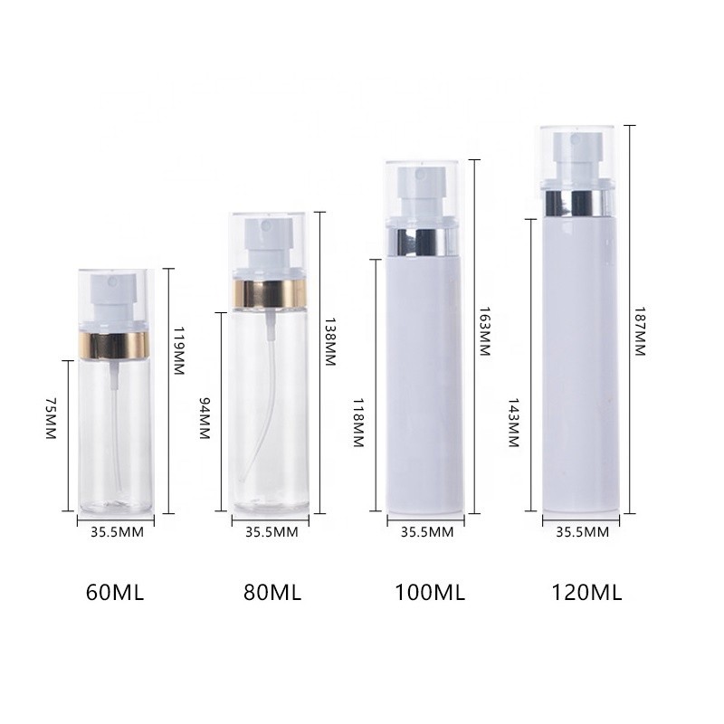 Spray Bottle Manufacturer - White Plastic Fine Mist Atomizer