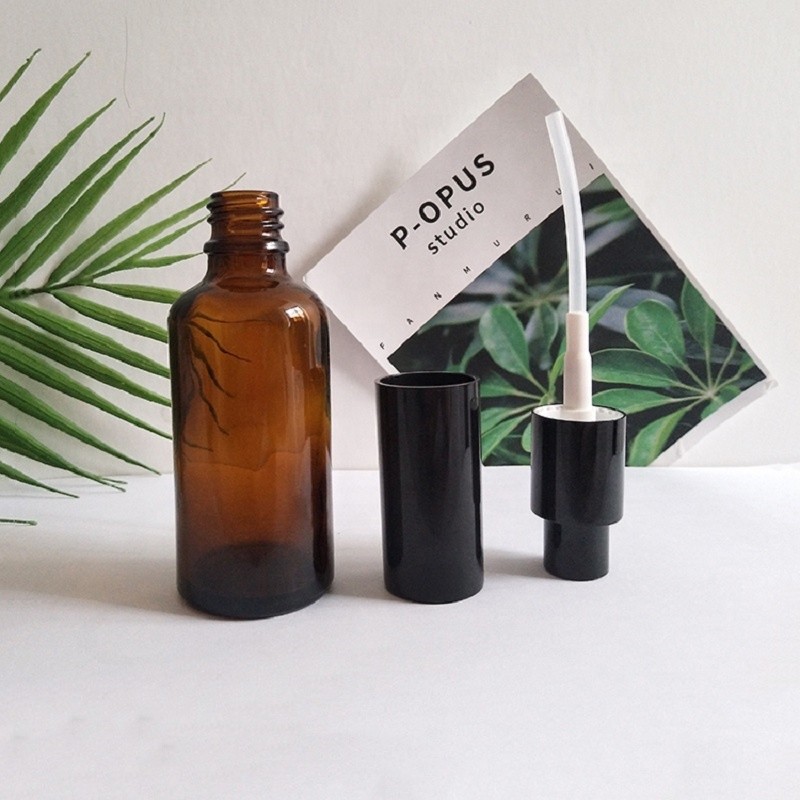 Spray Bottle Manufacturer - Amber Glass Fine Mist Atomizer