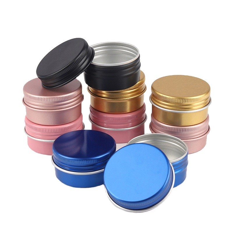 Aluminum Tin Container Supplier - 60ml Refillable Cosmetic Jar