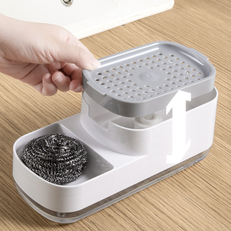 Soap Dispenser Manufacturer - Kitchen Sink Pump with Rack