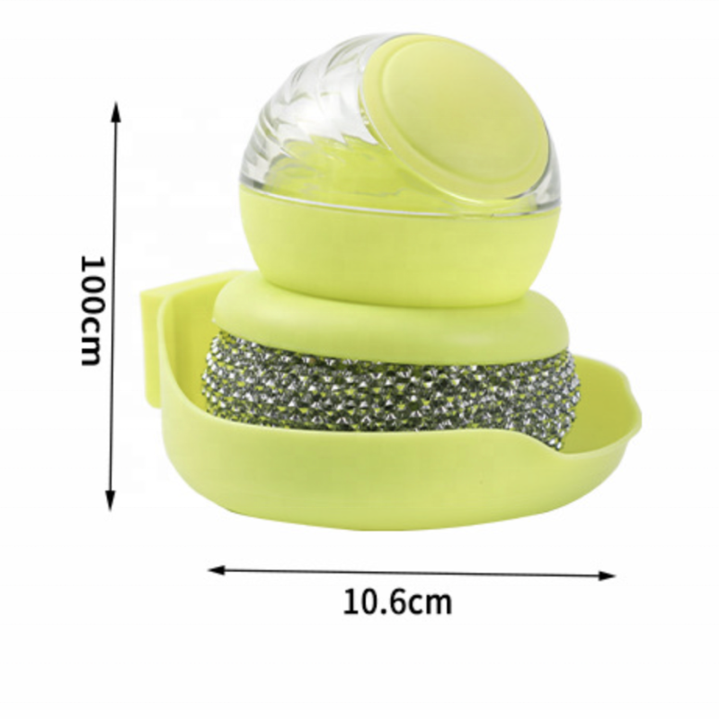 Dishwashing Brush Supplier - Press Type Liquid Adding Cleaner