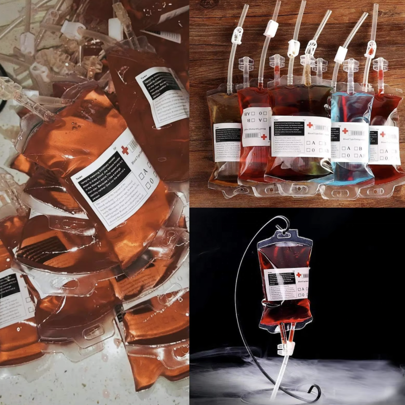 Empty Blood Bag Factory - Halloween Party Drink Container