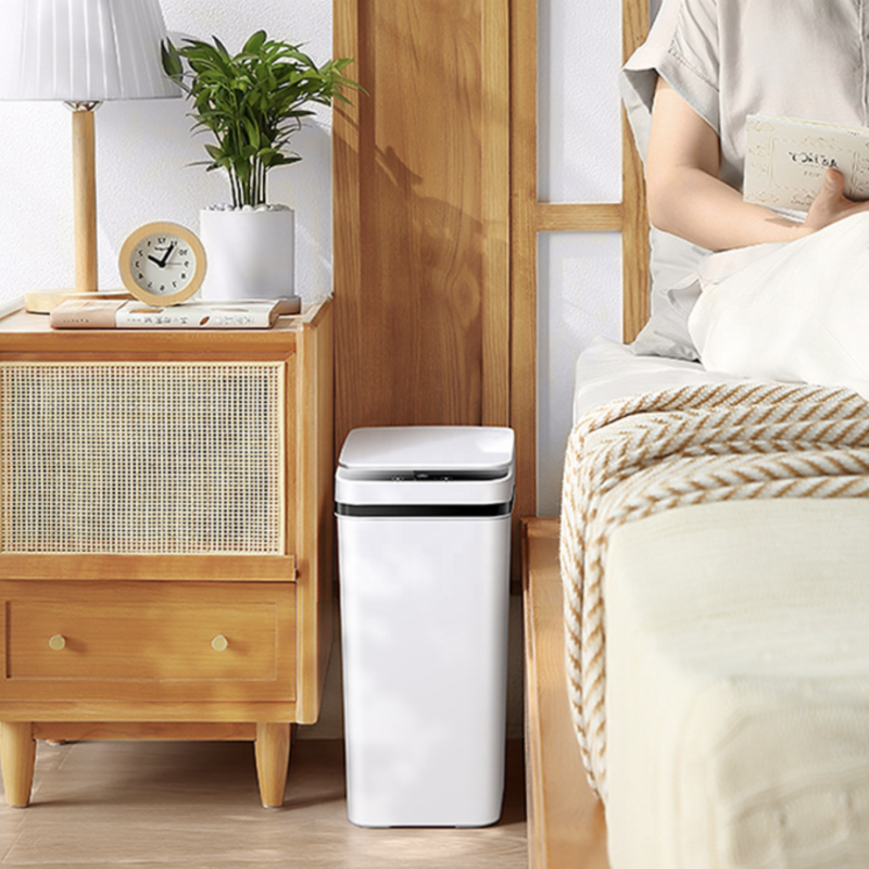 Automatic Trash Can Supplier - 15L Touchless Induction Lid