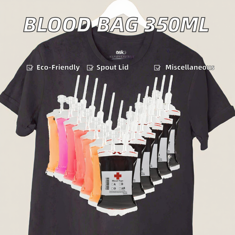 Double Tube Pouch Factory - PVC Blood Bag Energy Drink