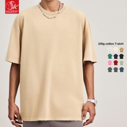 Oversize T-Shirt Supplier - 230GSM Cotton Plus Size