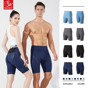 Compression Shorts Factory - Nylon Spandex High Waist