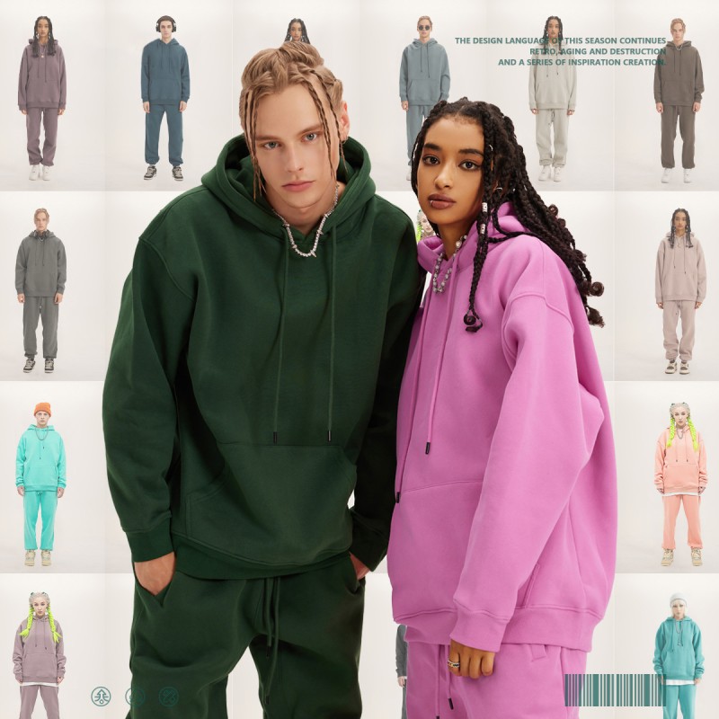 Cropped Hoodie Manufacturer - French Terry Oversized