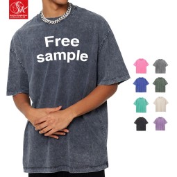 Streetwear Tshirt Manufacturer - 230g Acid Washed Vintage