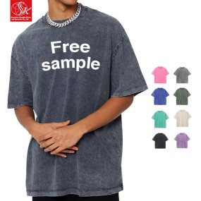 Streetwear Tshirt Manufacturer - 230g Acid Washed Vintage