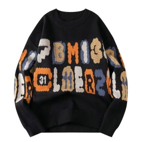 Half-Zipped Sweater Factory - Japanese Vintage Inspired