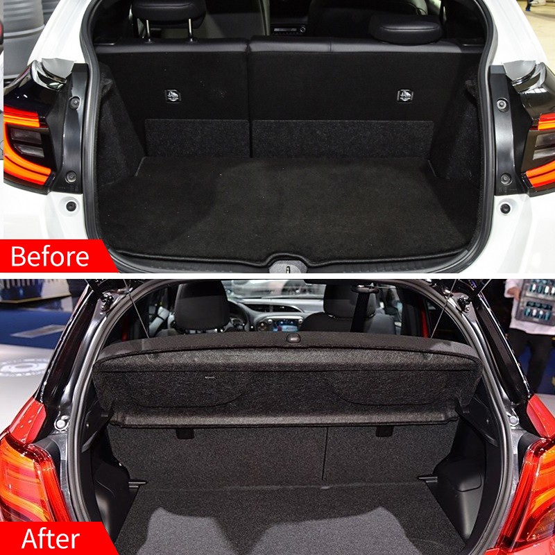 Trunk Cargo Cover Factory - For Toyota Yaris L 2012-2019