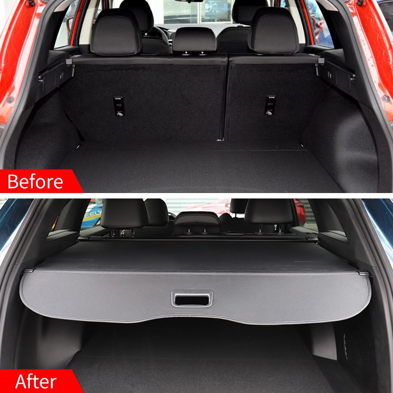 Retractable Trunk Cargo Cover Factory - For Renault Kadjar 2015-2020 Leather Interior