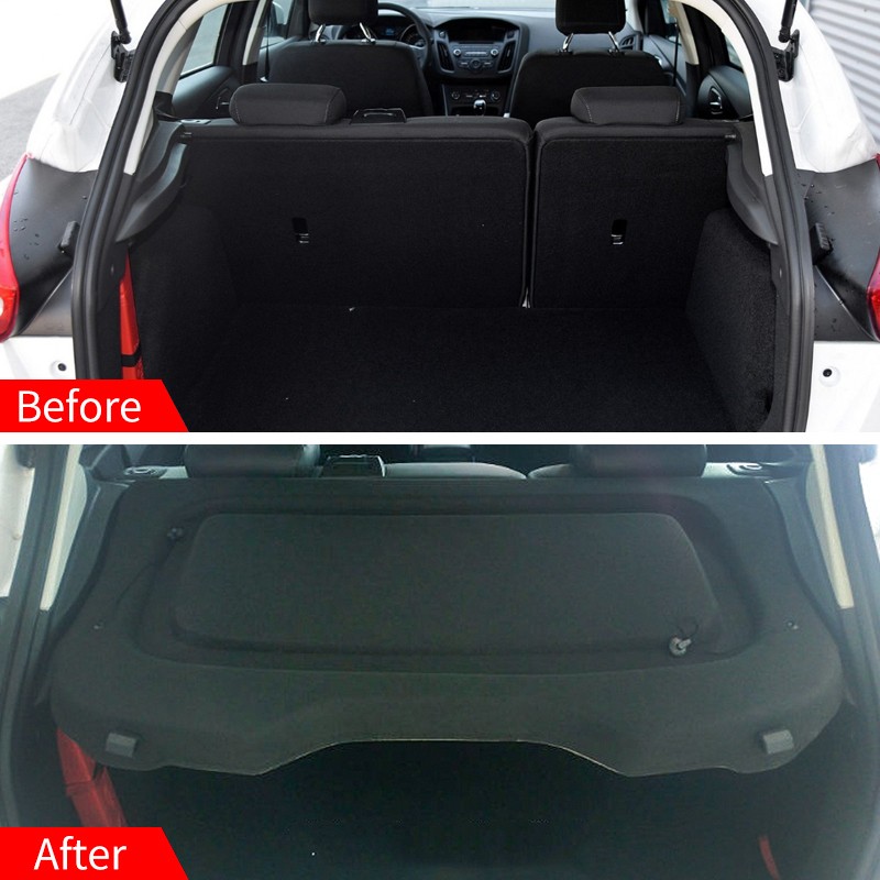 Trunk Cargo Cover Supplier - Non-retractable for Ford Fiesta 2009-2018