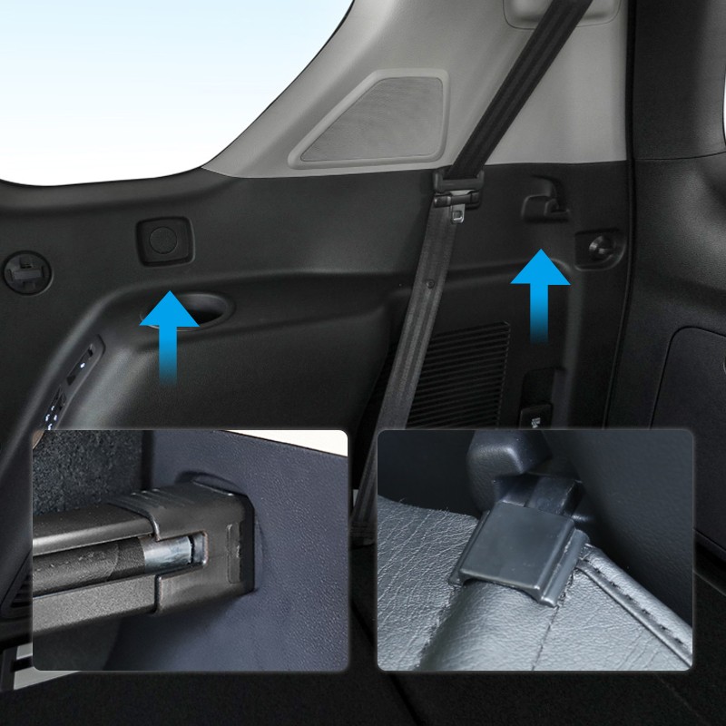 Retractable Trunk Cargo Cover Supplier - Custom Logo for Toyota Prado FJ150 2010-2020