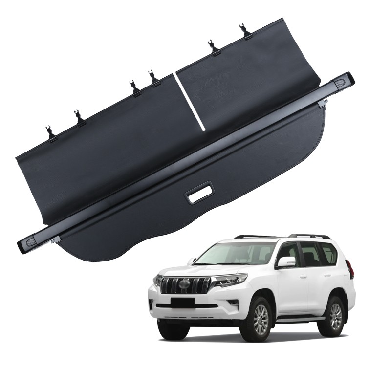 Retractable Trunk Cargo Cover Supplier - Custom Logo for Toyota Prado FJ150 2010-2020