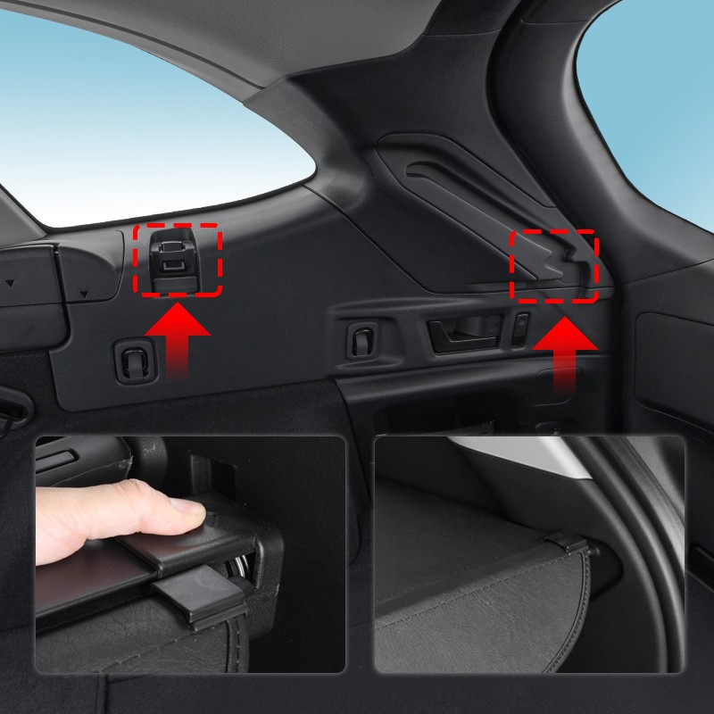 Retractable Trunk Cargo Cover Supplier - Custom Logo for Subaru Outback 2021-2023